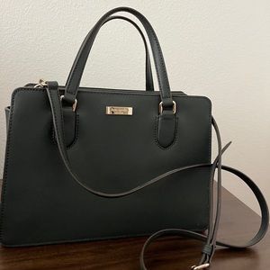 Forest green Kate spade purse and wallet set